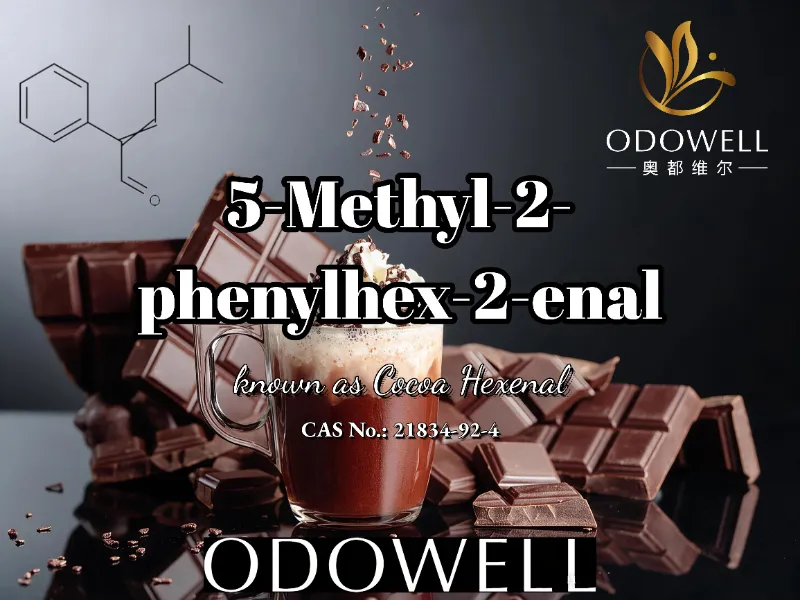 ODOWELL کوکو، چاکلیٹ اور موچا ایپلی کیشنز کے لیے 5-Methyl-2-phenylhex-2-enal تجویز کرتا ہے